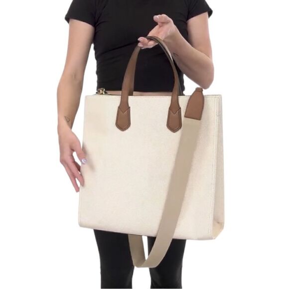 MICHAEL Michael Kors Kempner Large North-South Canvas Tote Bag - Picture 8 of 9